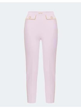 Pantalón elisabetta franchi rosita para mujer