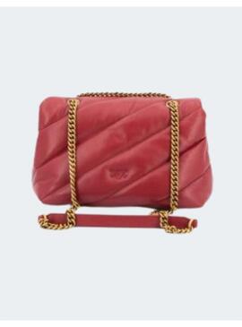 Bolso Love Puf Classic Clic Granate