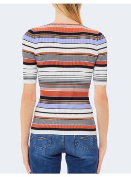 Jersey Liu Jo punto rayas colores para mujer