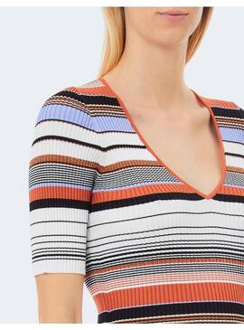 Jersey Liu Jo punto rayas colores para mujer