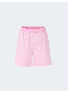 Bermuda Marccain rosa lino para mujer