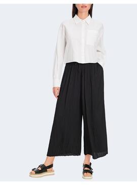 Pantalón Marccain negro plisado para mujer
