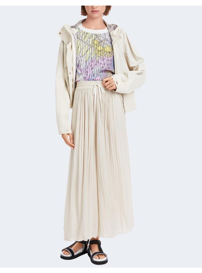 Pantalón Marccain beig plisado para mujer
