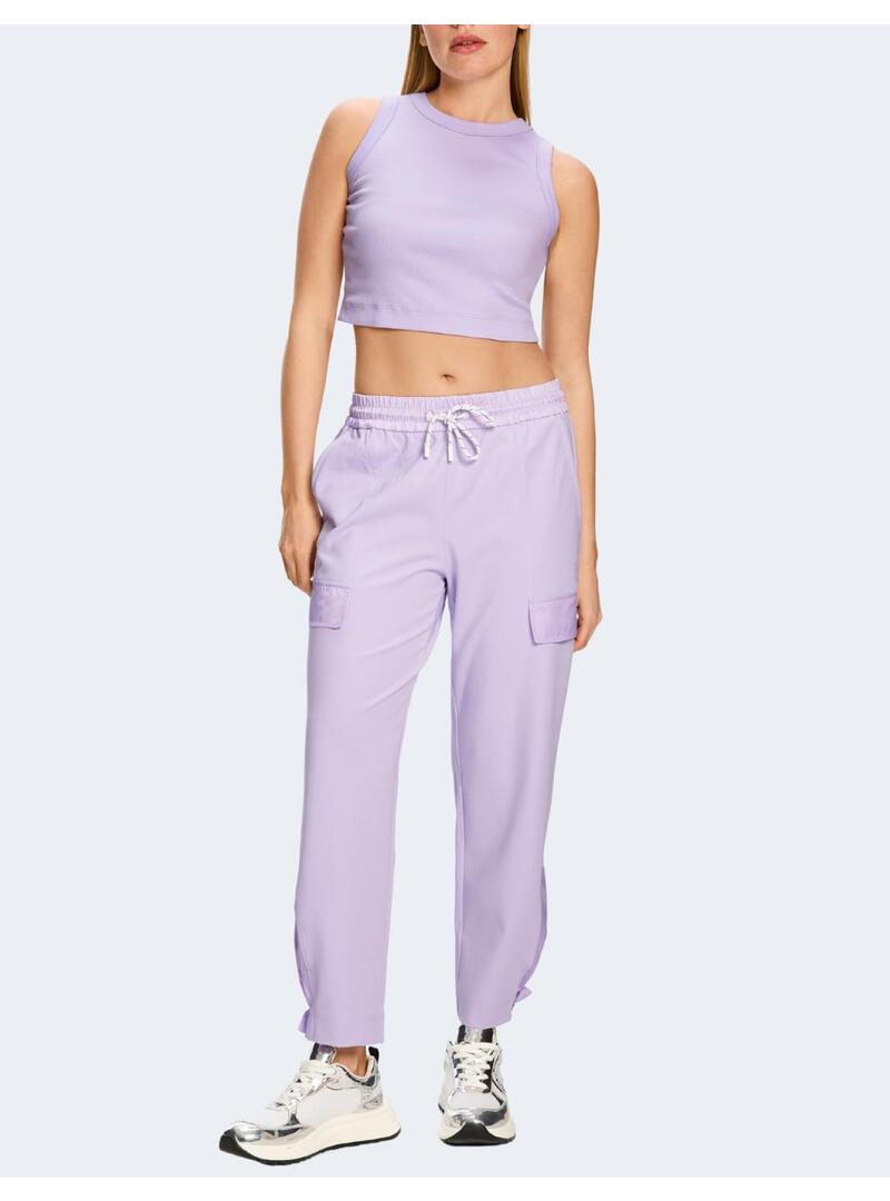 Pantalón chandal Marccain lila para mujer