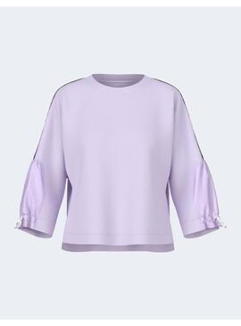 Sudadera Marccain lila para mujer