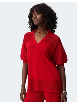 Camiseta roja joseph ribkoff para mujer