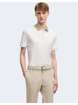 Polo Phillipson Contrast Neck White