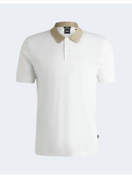 Polo Phillipson Contrast Neck White