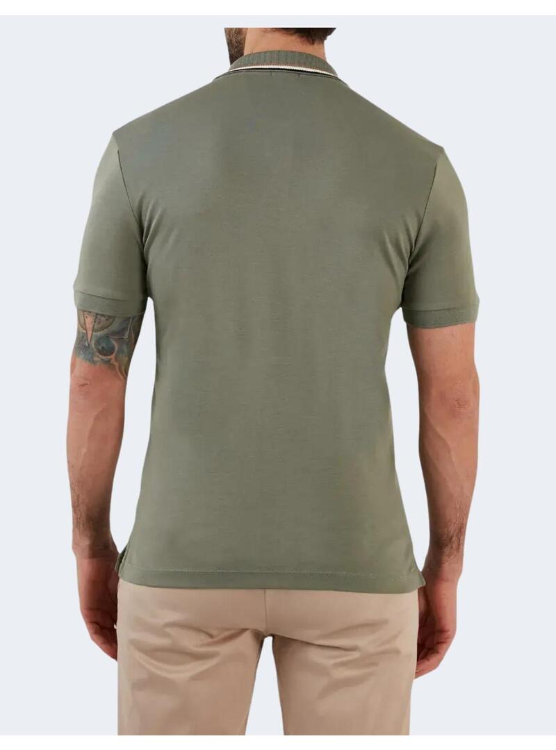 Polo Penrose Neck Green
