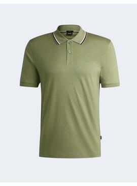 Polo Penrose Neck Green