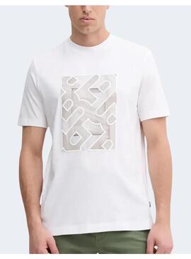 Camiseta Taut Front Print White