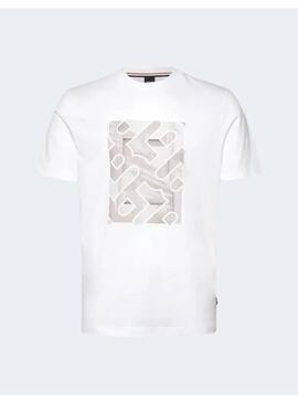 Camiseta Taut Front Print White