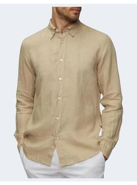 Camisa Roan Lino Beige