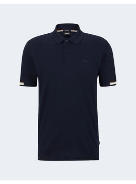 Polo Parlay Goma Navy
