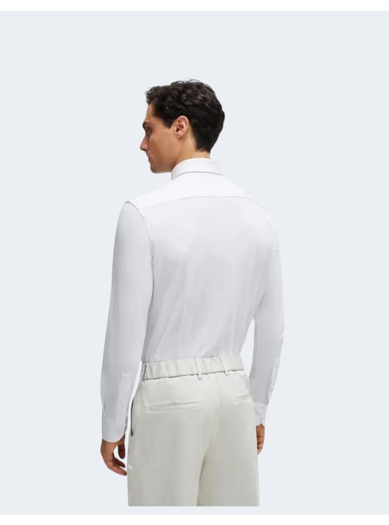 Camisa Hank Microlines White