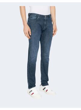 Jeans Confort Med Blu