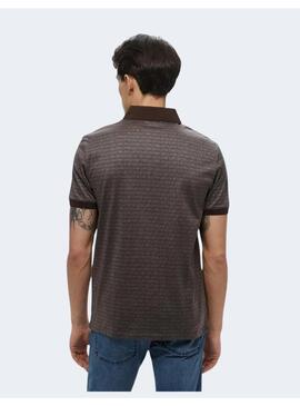 Polo Logo Jacquard Brown