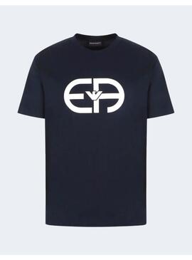 Camiseta Big EA Logo Navy