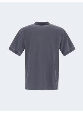 Polo Neck Line Blue