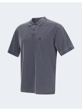 Polo Neck Line Blue