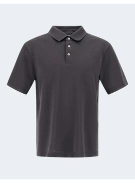 Polo Knitted Jersey Plomo