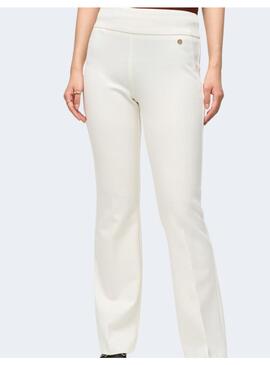 Pantalón Joseph Ribkoff Flare Blanco Para Mujer