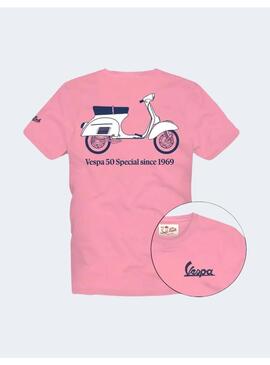 Camiseta Vespa Pink