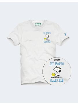 Camiseta Snoopy Padel Club White