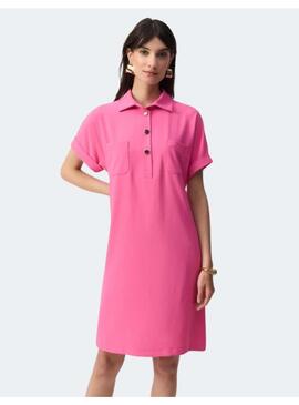 Vestido fucsia joseph ribkoff para mujer